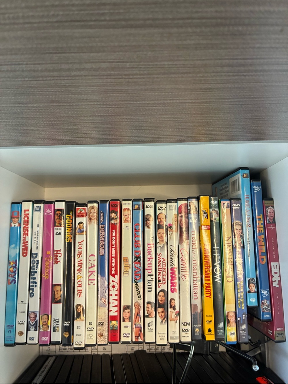Assorted 24 lot of  DVD Movie Collection - Mixed Colors